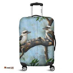 Australia Kookaburra Laughing Kookaburras Luggage Cover