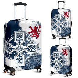 Scotland Luggage Covers Scottish Celtic Cross
