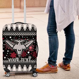 Custom Bombers Football Luggage Cover Christmas Vibe