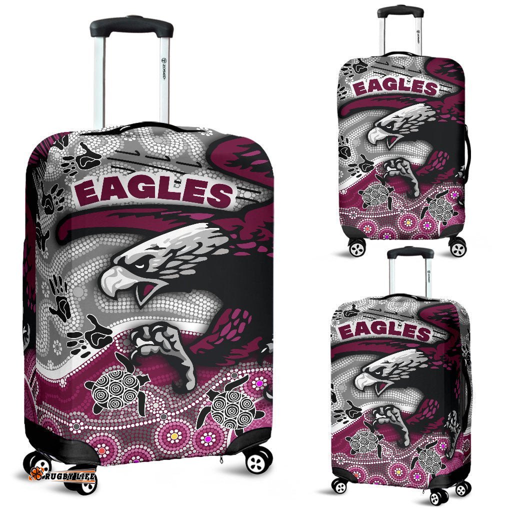 Sea Eagles Luggage Covers Aboriginal style