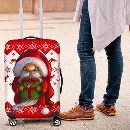 Australia Christmas Luggage Cover Christmas Gnome