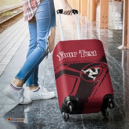 Custom Text Isle Of Man Rugby Personalised Luggage Covers Isle Of Man Rugby