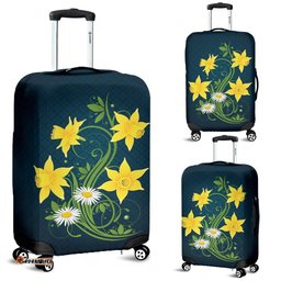 Wales Daffodil Symbol Luggage Cover