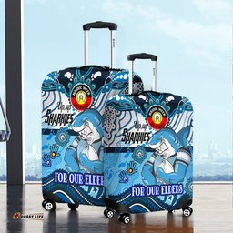 Cronulla Sutherland Sharks Naidoc Week Custom For Our Elders Home Jersey Luggage Cover
