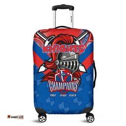 Newcastle Knights Talent Win Games But Teamwork And Intelligence Win Championships With Aboriginal Style Luggage Cover