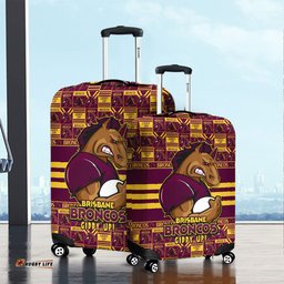 Brisbane Broncos Champion���s Pride Comic Style Luggage Cover