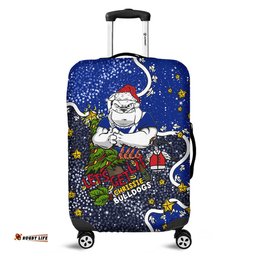 Canterbury Bankstown Bulldogs Christmas Custom Let's Get Lit Chrisse Pressie Luggage Cover