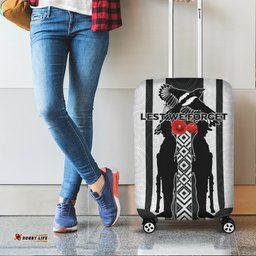 Magpies ANZAC Day Luggage Covers Indigenous Art