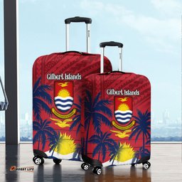 Australia South Sea Islanders Gilbert Islands In Polynesian Pattern With Coconut Trees Luggage Cover