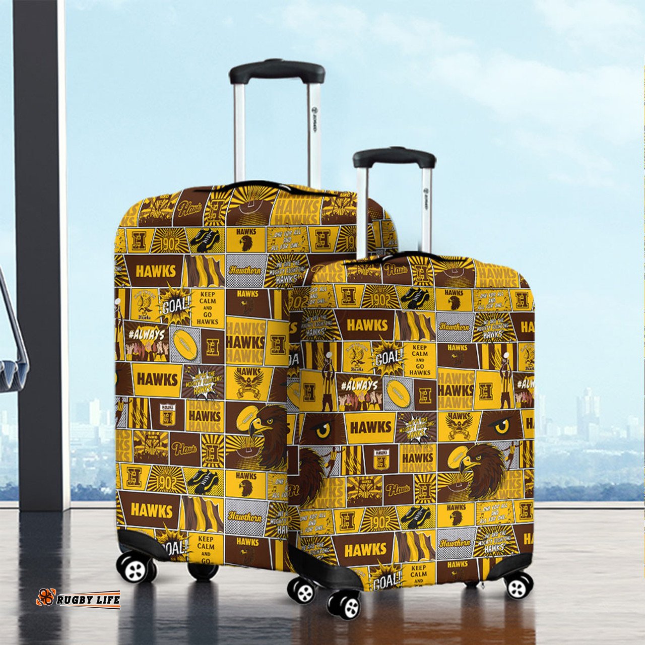 Hawthorn Legacy Of The Pride Comic Style Luggage Cover