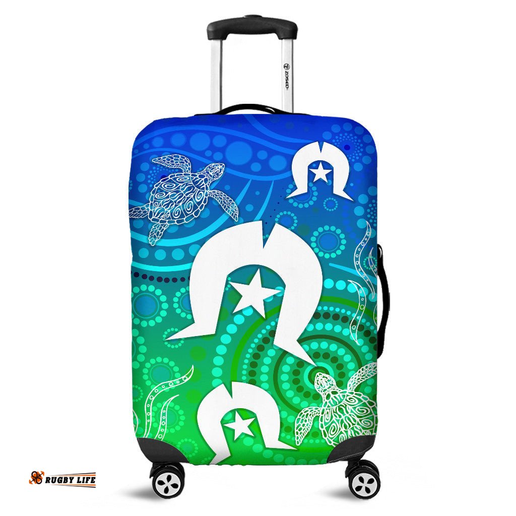Aboriginal Torres Strait Islands Luggage Cover Simple Style