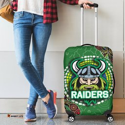 Raiders Luggage Covers Aboriginal