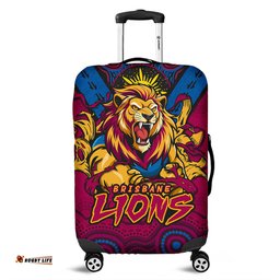 Brisbane Lions Ripped Legacy Of The Game Luggage Cover