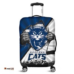 Geelong Cats Breaking Through Fan Design Luggage Cover