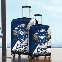 Geelong Cats Breaking Through Fan Design Luggage Cover