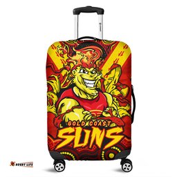 Gold Coast SUNS Ripped Legacy Of The Game Luggage Cover