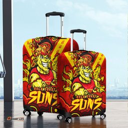 Gold Coast SUNS Ripped Legacy Of The Game Luggage Cover