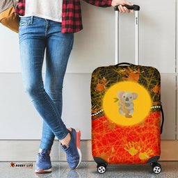 Aboriginal Koala Luggage Cover