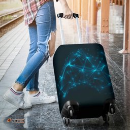 Luggage Cover - Australia Map Suitcase Galaxy Art