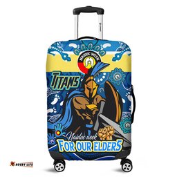Gold Coast Titans Naidoc Week Custom For Our Elders Home Jersey Luggage Cover