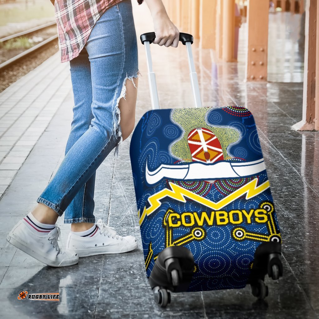 Cowboys Luggage Covers Aboriginal