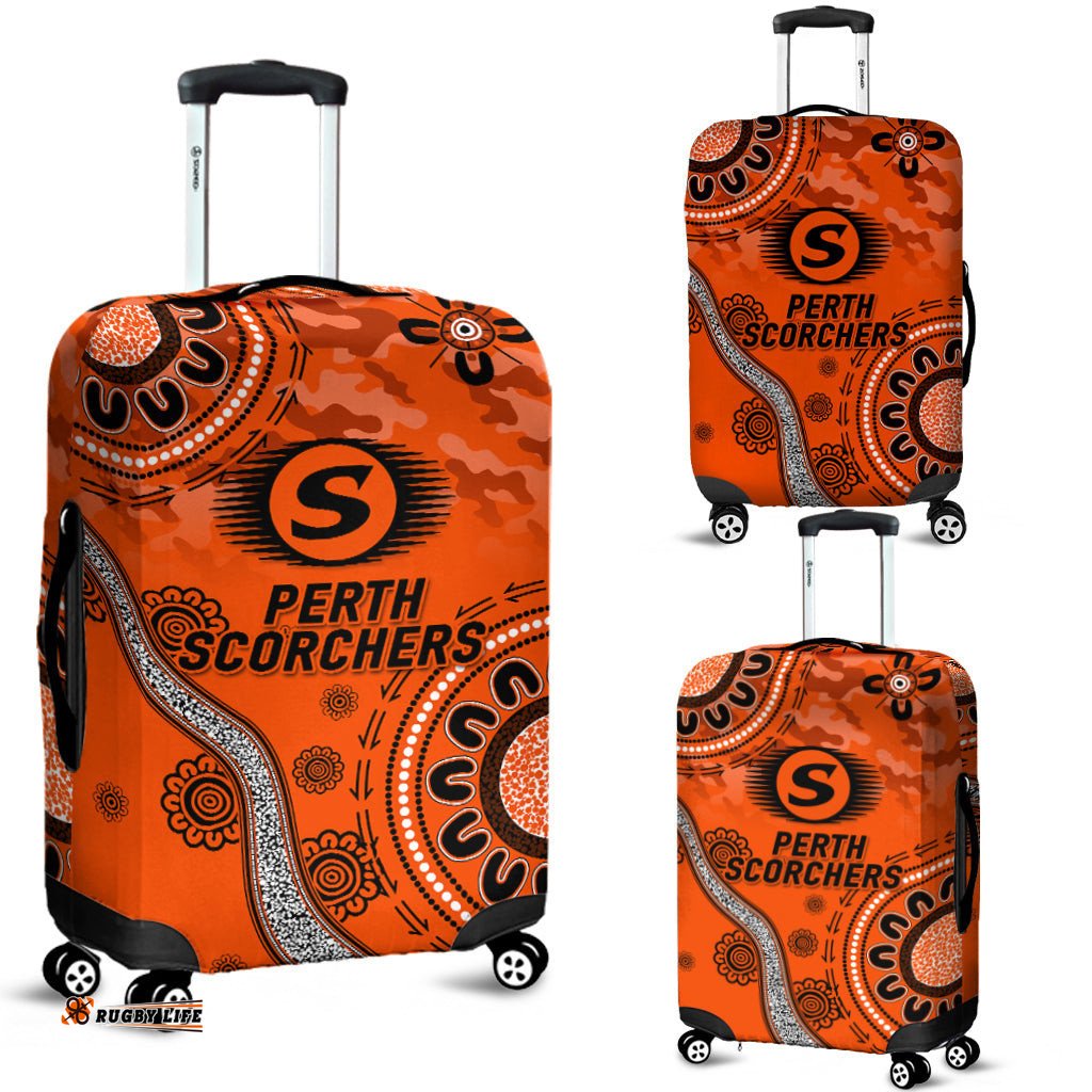 Perth Scorchers ANZAC Day Aboriginal Luggage Covers