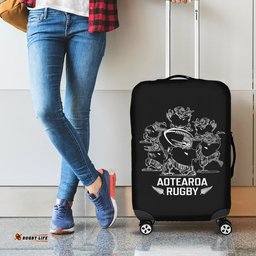 New Zealand Silver Fern Rugby Luggage Cover Haka Aotearoa Kiwi Dance