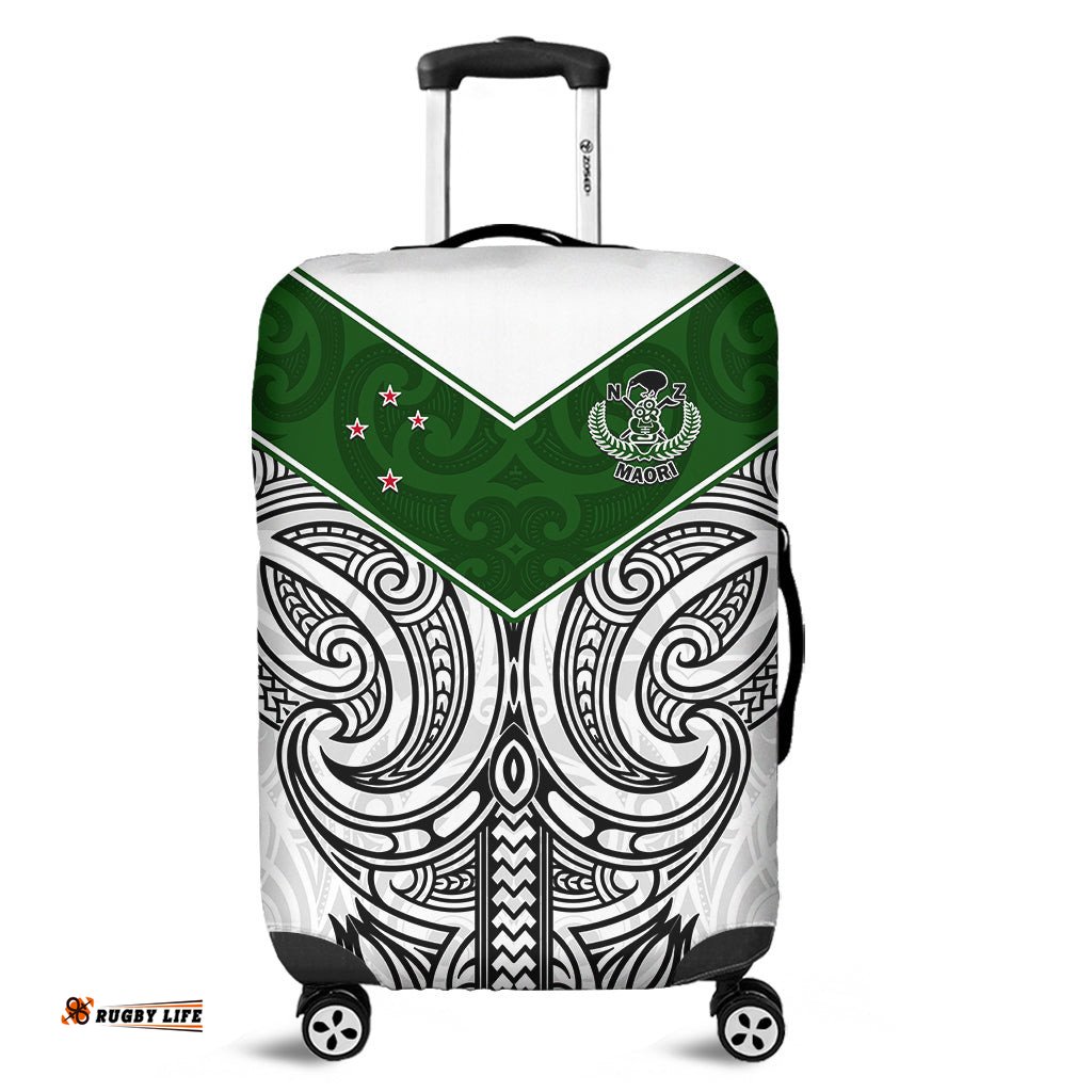 New Zealand Silver Fern Rugby Luggage Cover Maori Pacific
