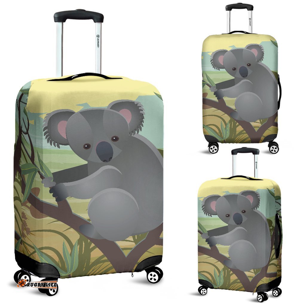 Luggage Cover Koala Animals In Tree Painting