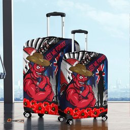 Melbourne Anzac Day Honor United In Spirit Luggage Cover