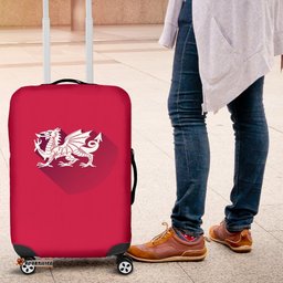 Wales's Dragon Luggage Cover