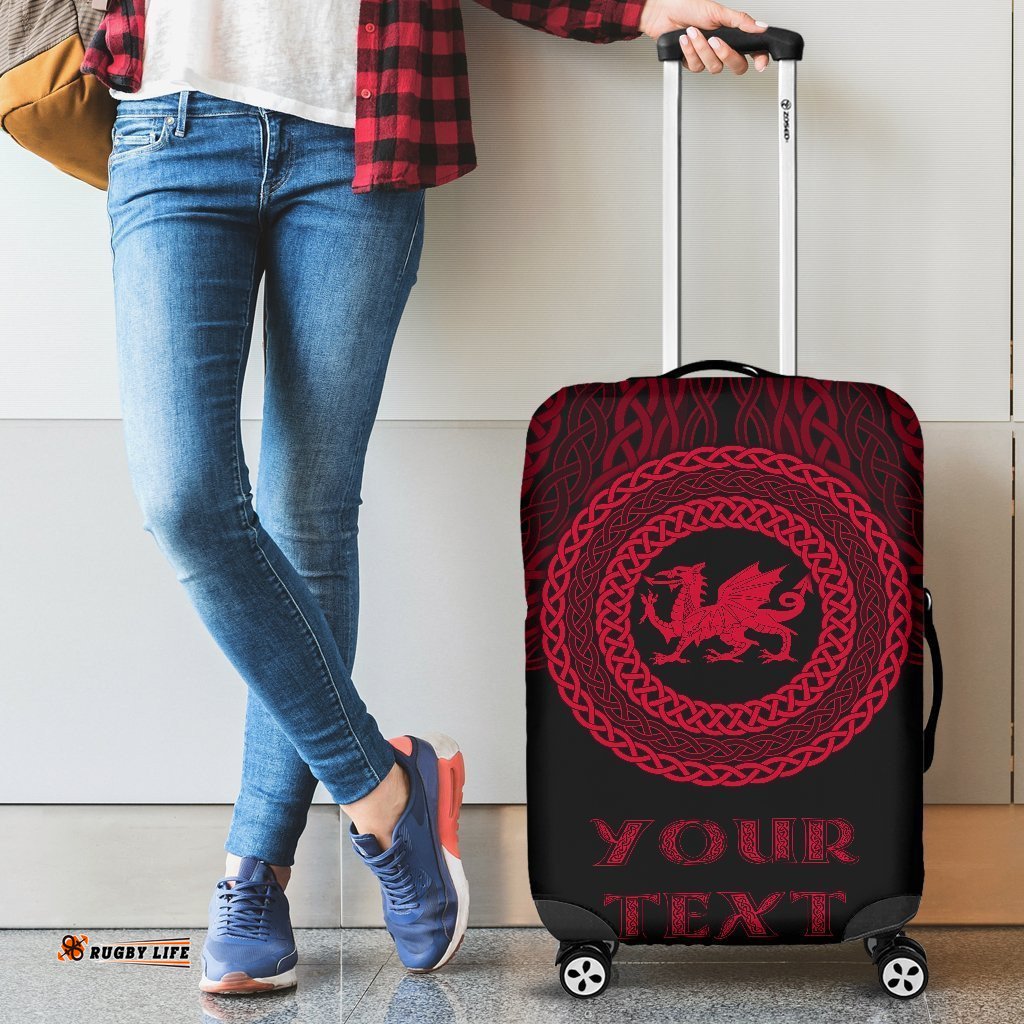 Wales Celtic Personalised Luggage Covers Celtic Pride