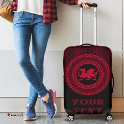 Wales Celtic Personalised Luggage Covers Celtic Pride