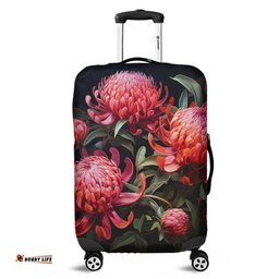 Australia Waratah Red Waratah Flowers Fine Art Ver3 Luggage Cover