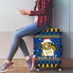 Custom Eels Rugby Luggage Cover Chirstmas Vibe