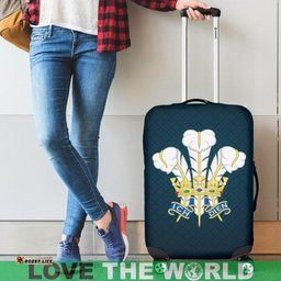Prince Of Wales's Feather Luggage Cover