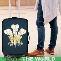 Prince Of Wales's Feather Luggage Cover