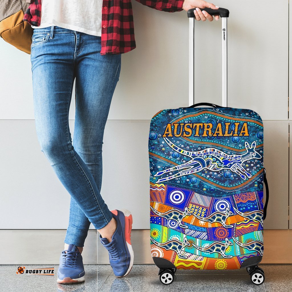 Luggage Covers Kangaroo Dreaming
