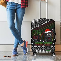 Custom Panthers Rugby Luggage Cover Go The Mighty Panthers Christmas Vibe Unique