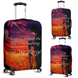 ANZAC Day Luggage Covers Lest We Forget Ver02