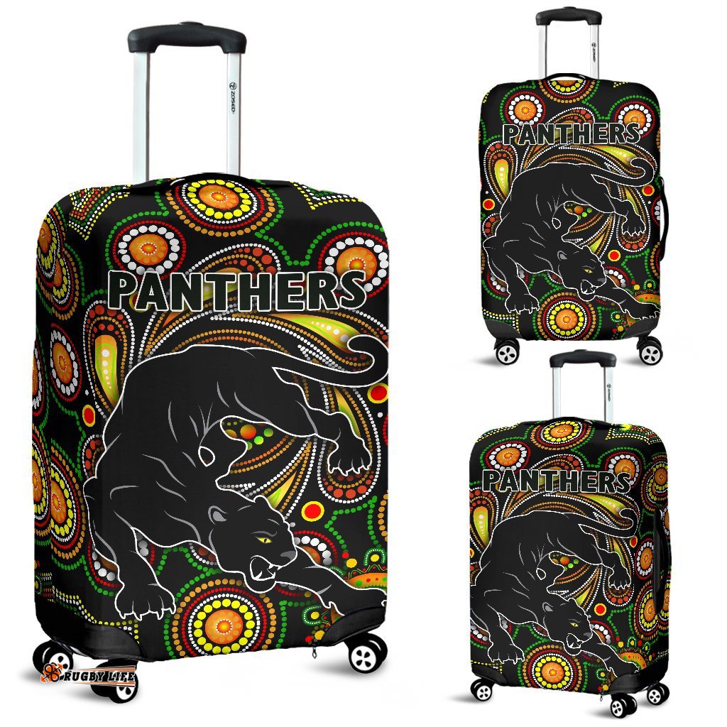 Penrith Luggage Covers Panthers Indigenous Vibes