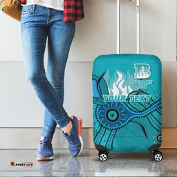 Custom Personalised Brisbane Heat Aboriginal Cricket Luggage Covers