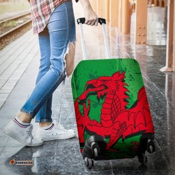 Wales's Dragon Luggage Cover 05