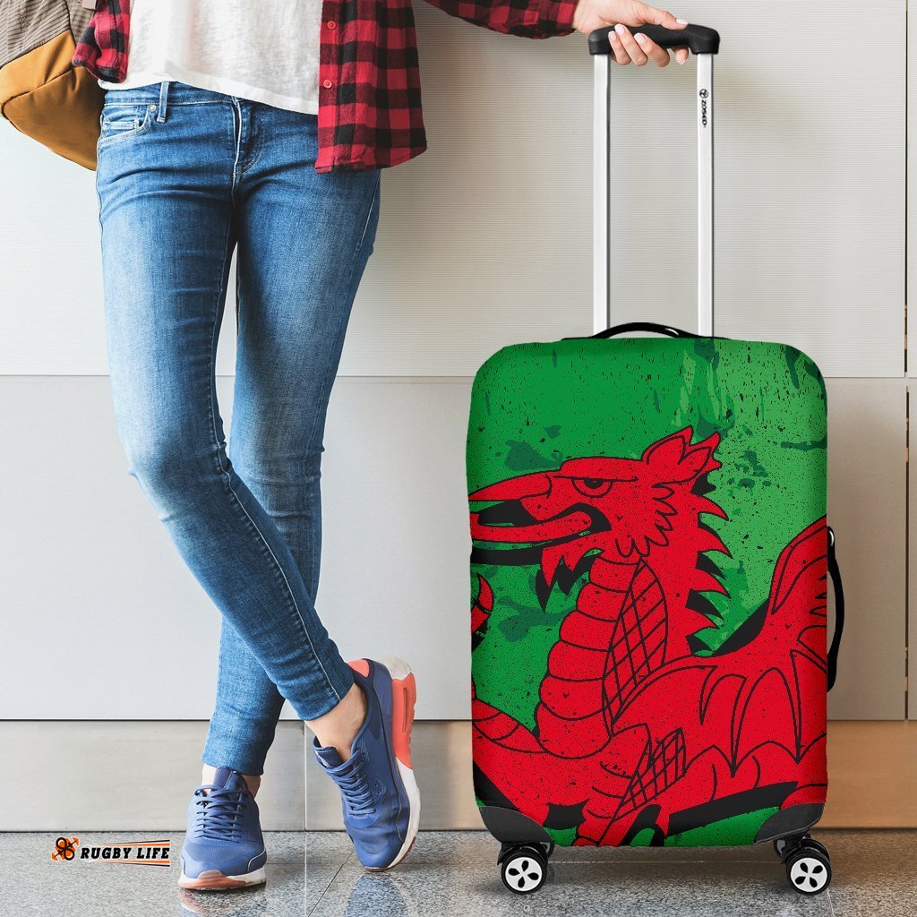 Wales's Dragon Luggage Cover 05