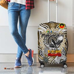 Collingwood Magpies NAIDOC Week 2024 Luggage Cover Mascot Football