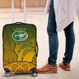 Australia Luggage Cover Aboriginal Australian Rugby