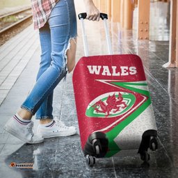 Wales Rugby Leather Luggage Covers Celtic Welsh Rugby Ball