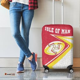 Isle Of Man Rugby Leather Luggage Covers Celtic Manx Rugby Ball