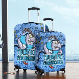 New South Wales Cockroaches Custom Team With Dot And Star Patterns For Tough Fan Luggage Cover
