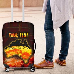 Aboriginal Personalised Luggage Covers Anangu Custodians